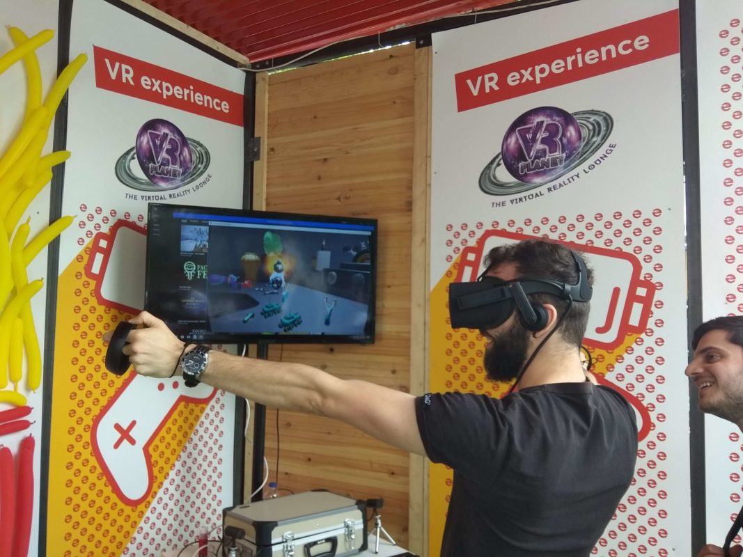 Το VR Planet στο Burger Fest Θεσσαλονίκης 2018