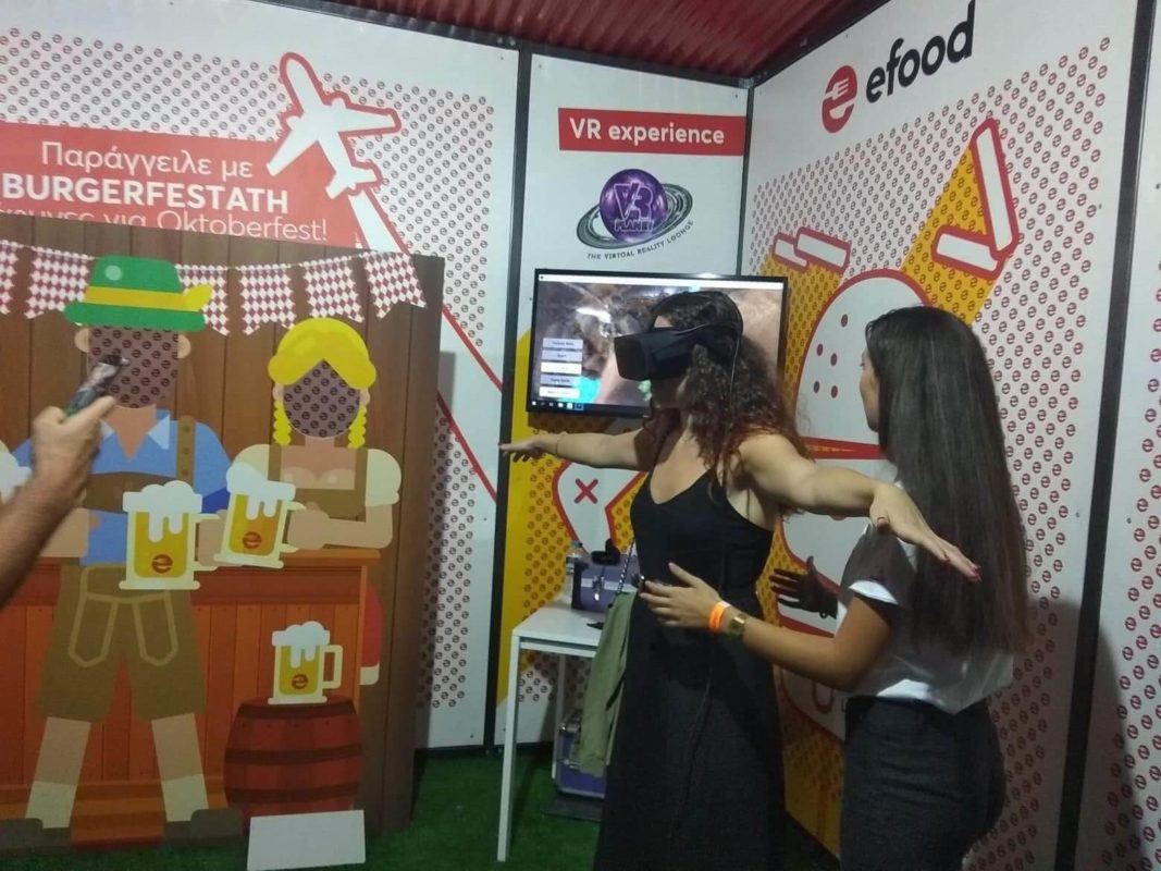 Το VR Planet στο Burger Fest στην Αθήνα 2018