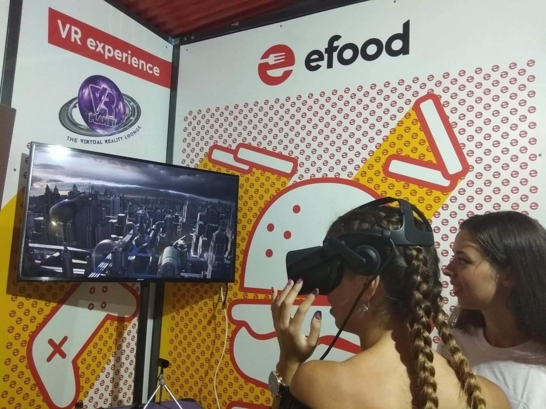 Το VR Planet στο Burger Fest στην Αθήνα 2018