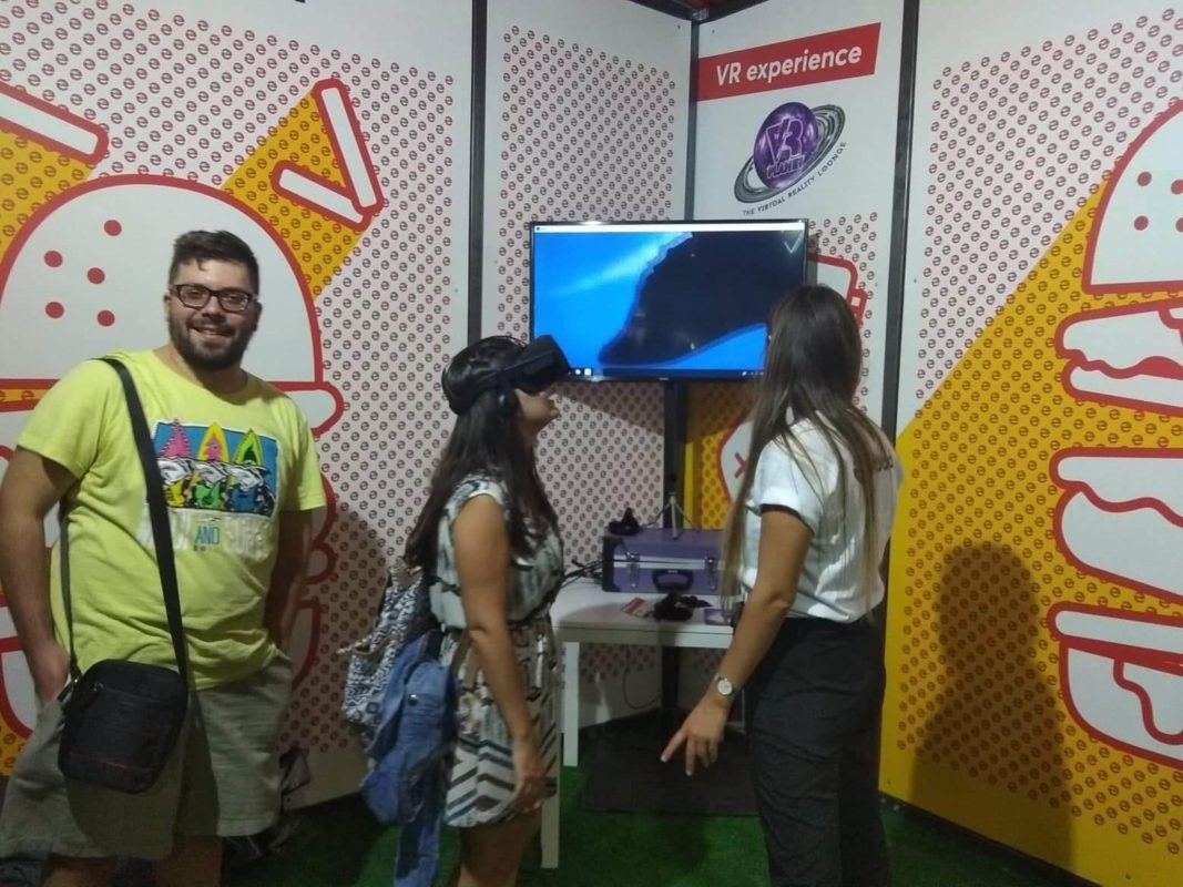 Το VR Planet στο Burger Fest στην Αθήνα 2018