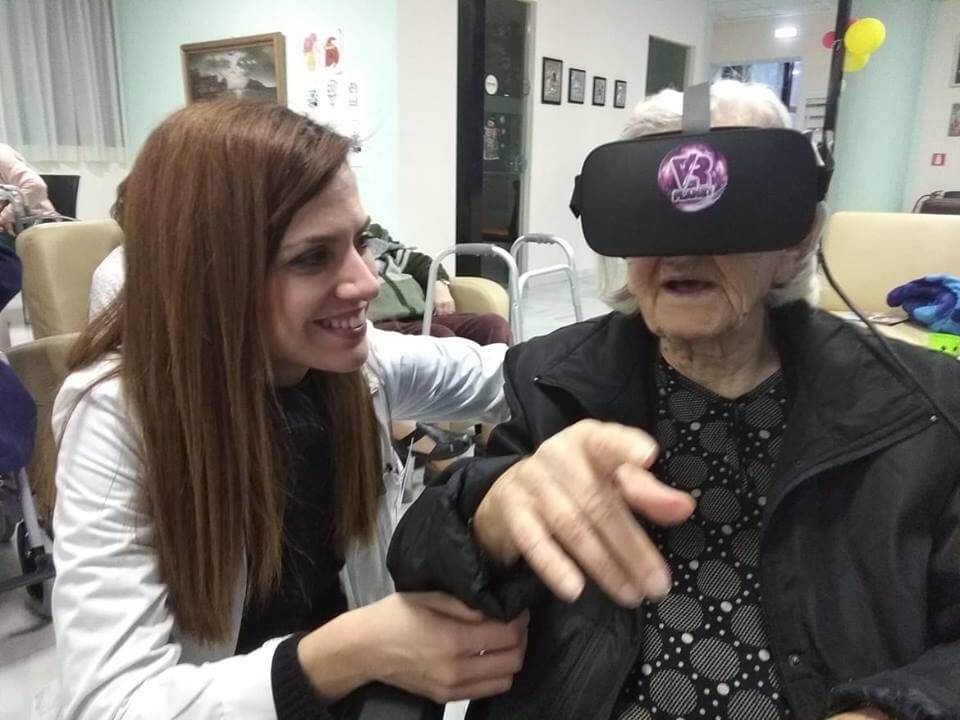 Το VR Planet for good στο centaurea seniors care