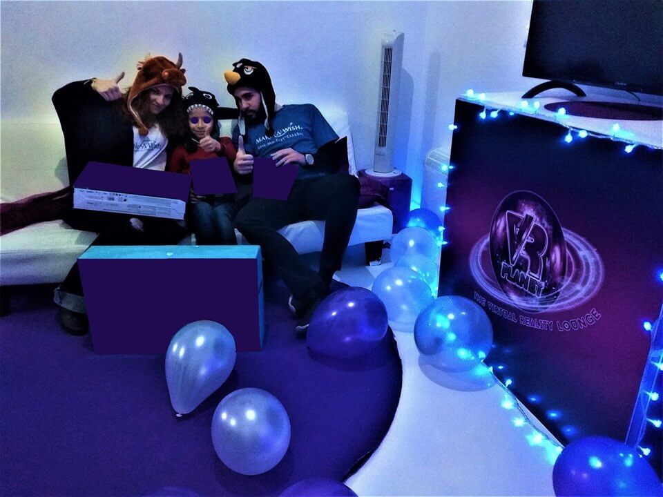 Το Ξωτικό του Make A Wish Greece στο VR Planet