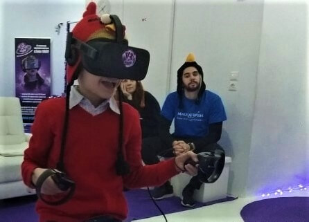 Το Ξωτικό του Make A Wish Greece στο VR Planet
