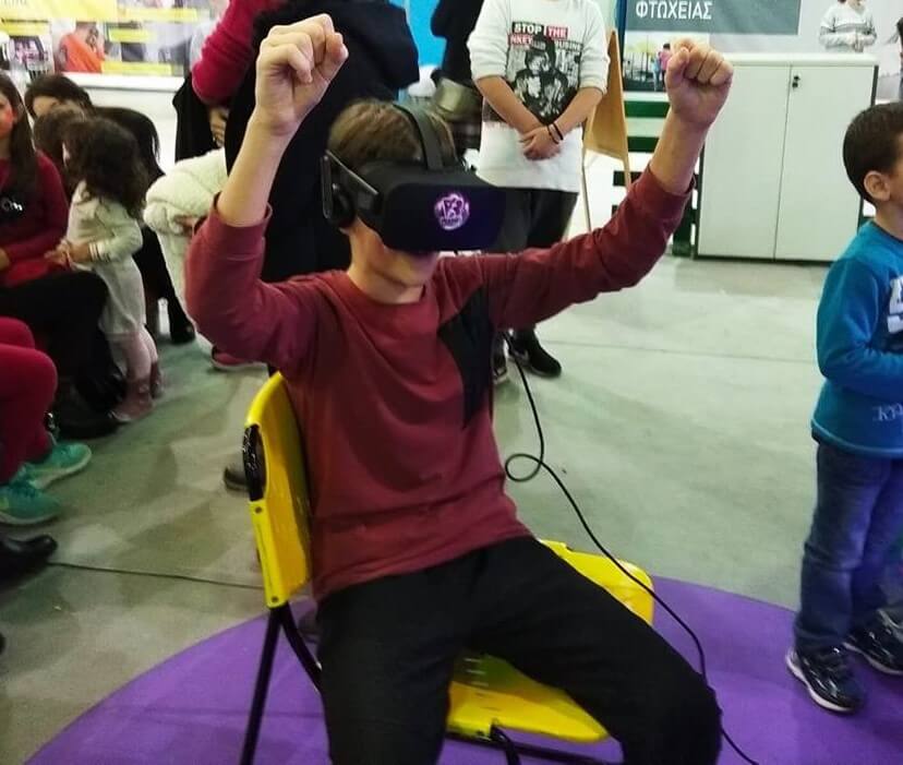 Το VR Planet for good στο χαμόγελο του παιδιού
