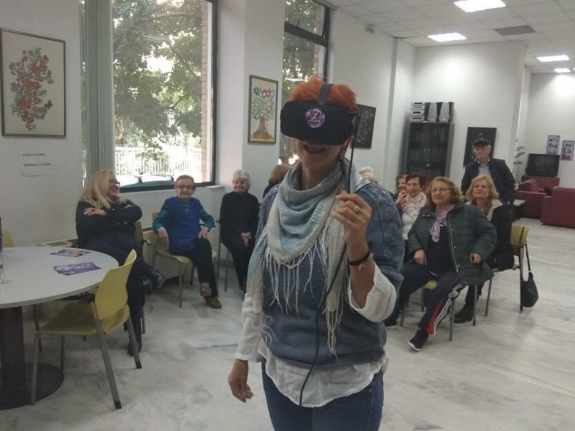 Το VR Planet for good στο Β καπή αγίων αναργύρων