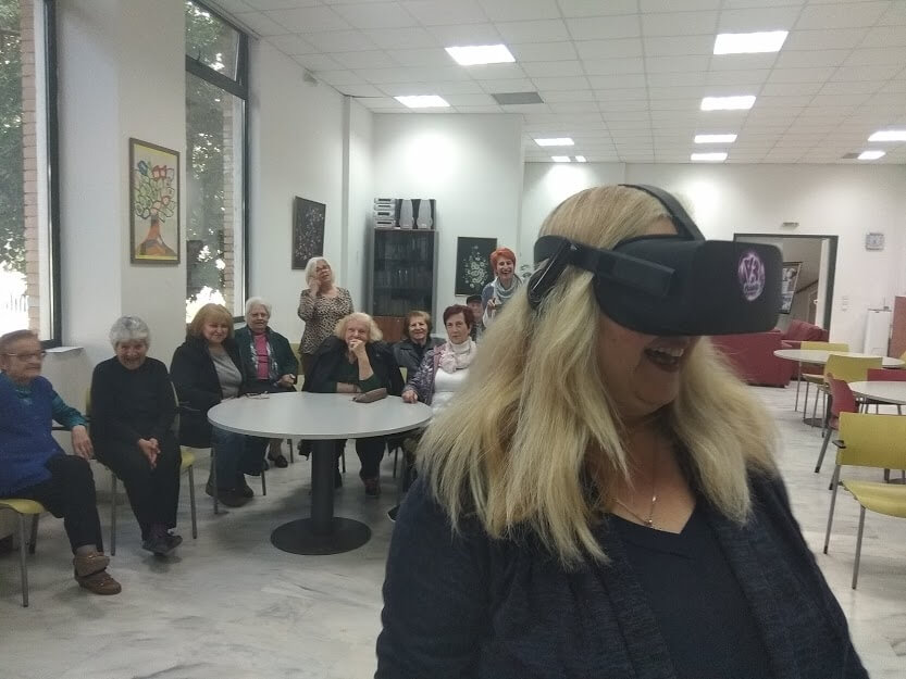 Το VR Planet for good στο Β καπή αγίων αναργύρων