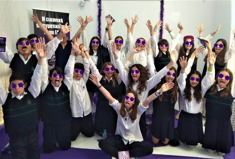 Η σχολή Παναγιωτόπουλου στο VR Planet