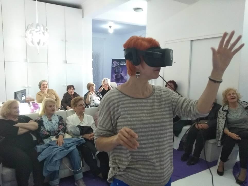 Το VR Planet for good στο Β καπή αγίων αναργύρων