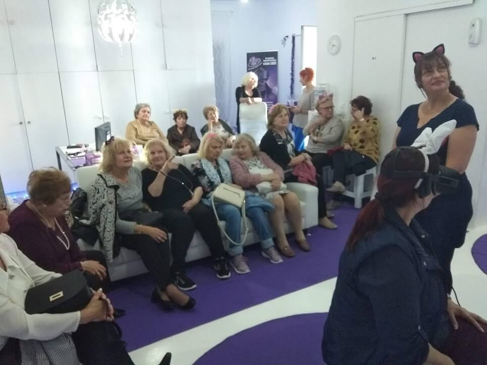 Το VR Planet for good στο Β καπή αγίων αναργύρων